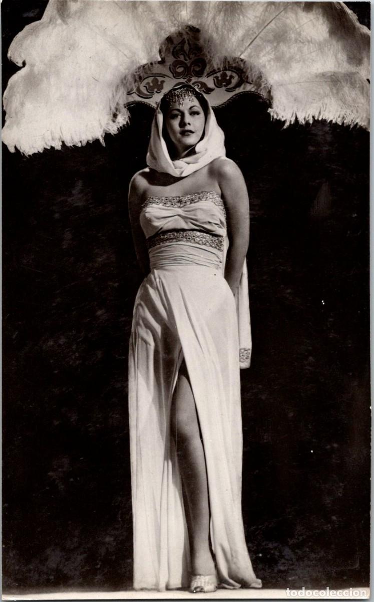 Cine: Mar&iacute;a Montez - Archivo Bermejo - Sin m&aacute;s datos -140x87mm - La Salvaje Blanca