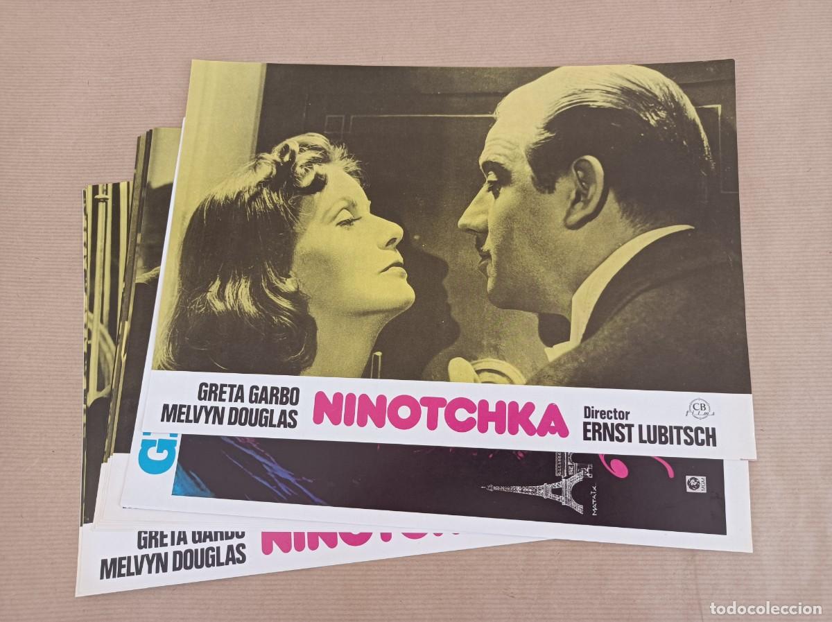 Cine: 12 FOTOCROMOS PEL&Iacute;CULA NINOTCHKA JUEGO COMPLETO LOTE 3