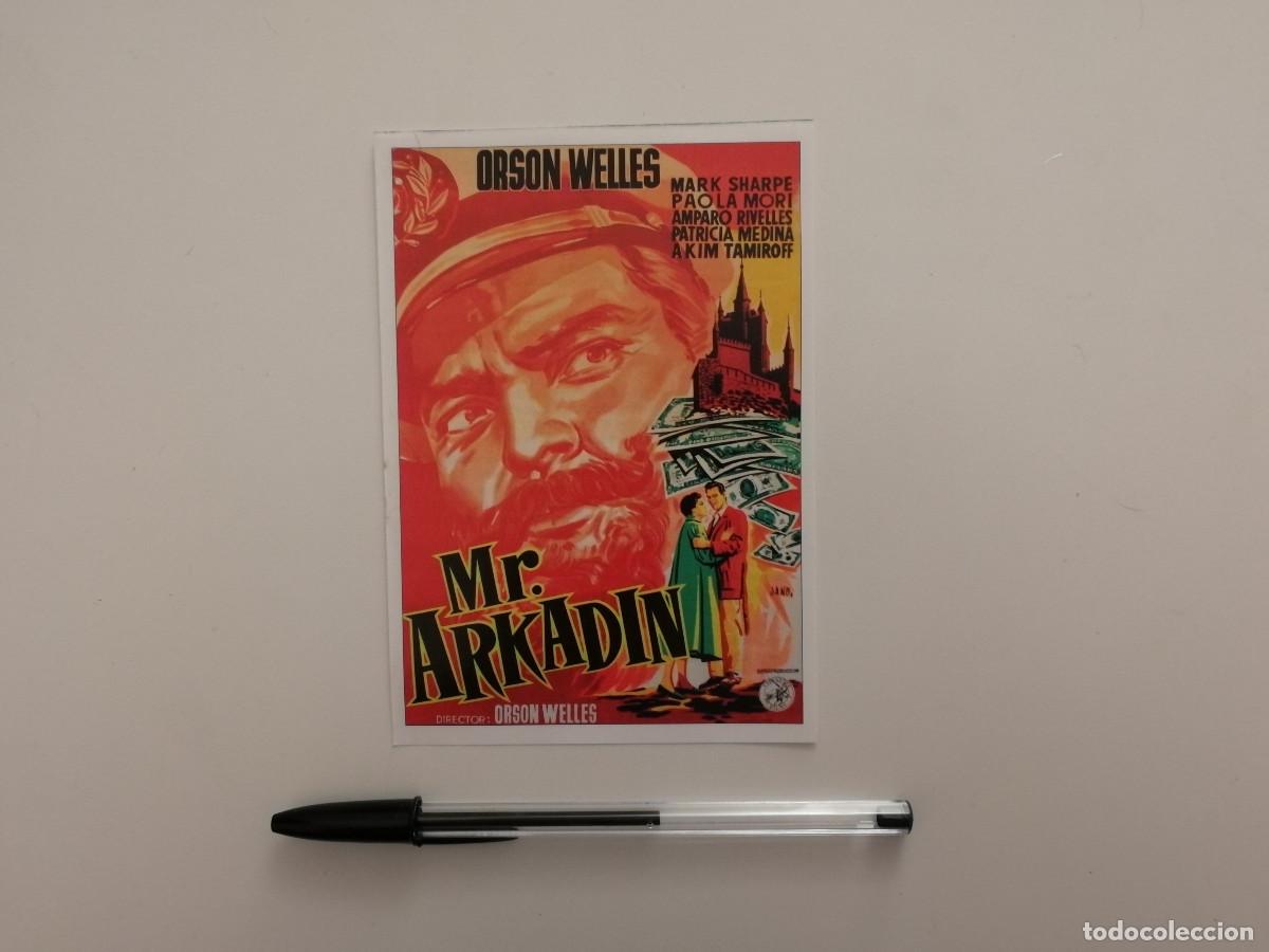 Cine: FICHA COLECCIONABLE -10*15- MR ARKADIN - ORSON WELLES
