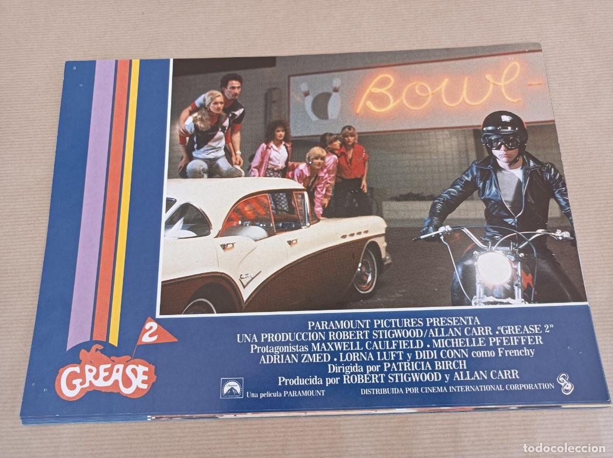 Cine: 11 FOTOCROMOS PEL&Iacute;CULA GREASE 2 JUEGO INCOMPLETO LOTE 3
