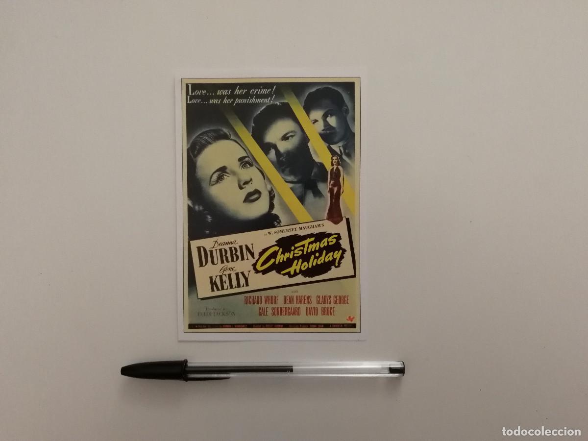Cine: FICHA COLECCIONABLE -10*15- Luz en el alma (Christmas Holiday) - DIANA DURBIN