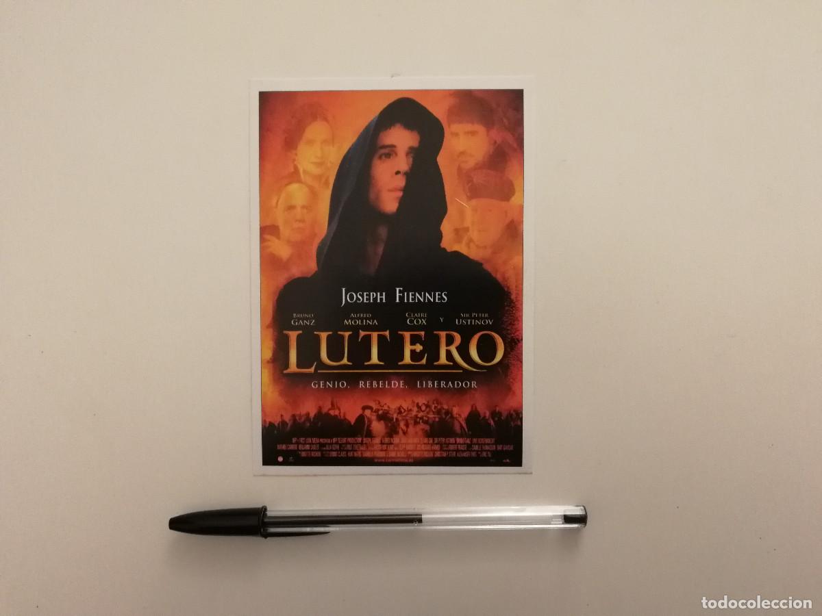 Cine: FICHA COLECCIONABLE -10*15- LUTERO - JOSEPH FIENNES