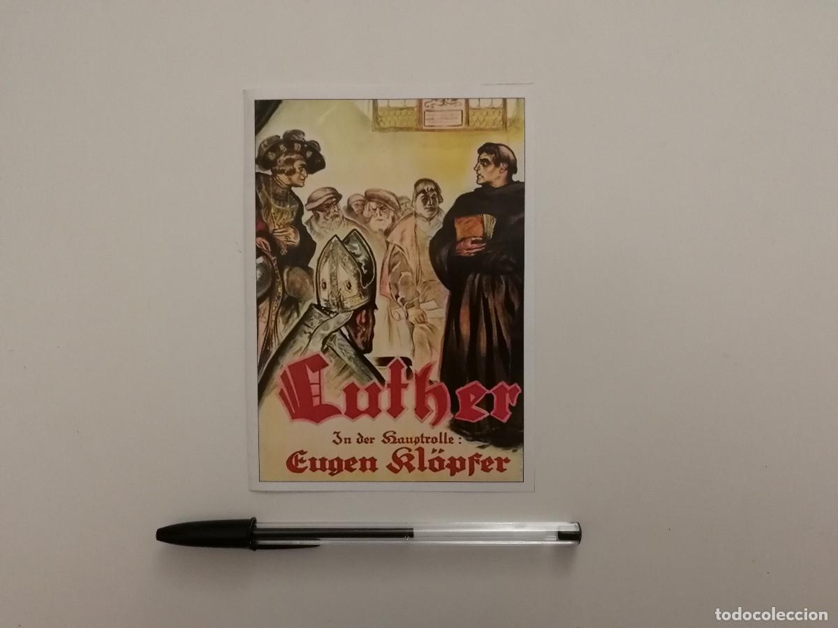 Cine: FICHA COLECCIONABLE -10*15- LUTHER - Eugen Kl&ouml;pfer