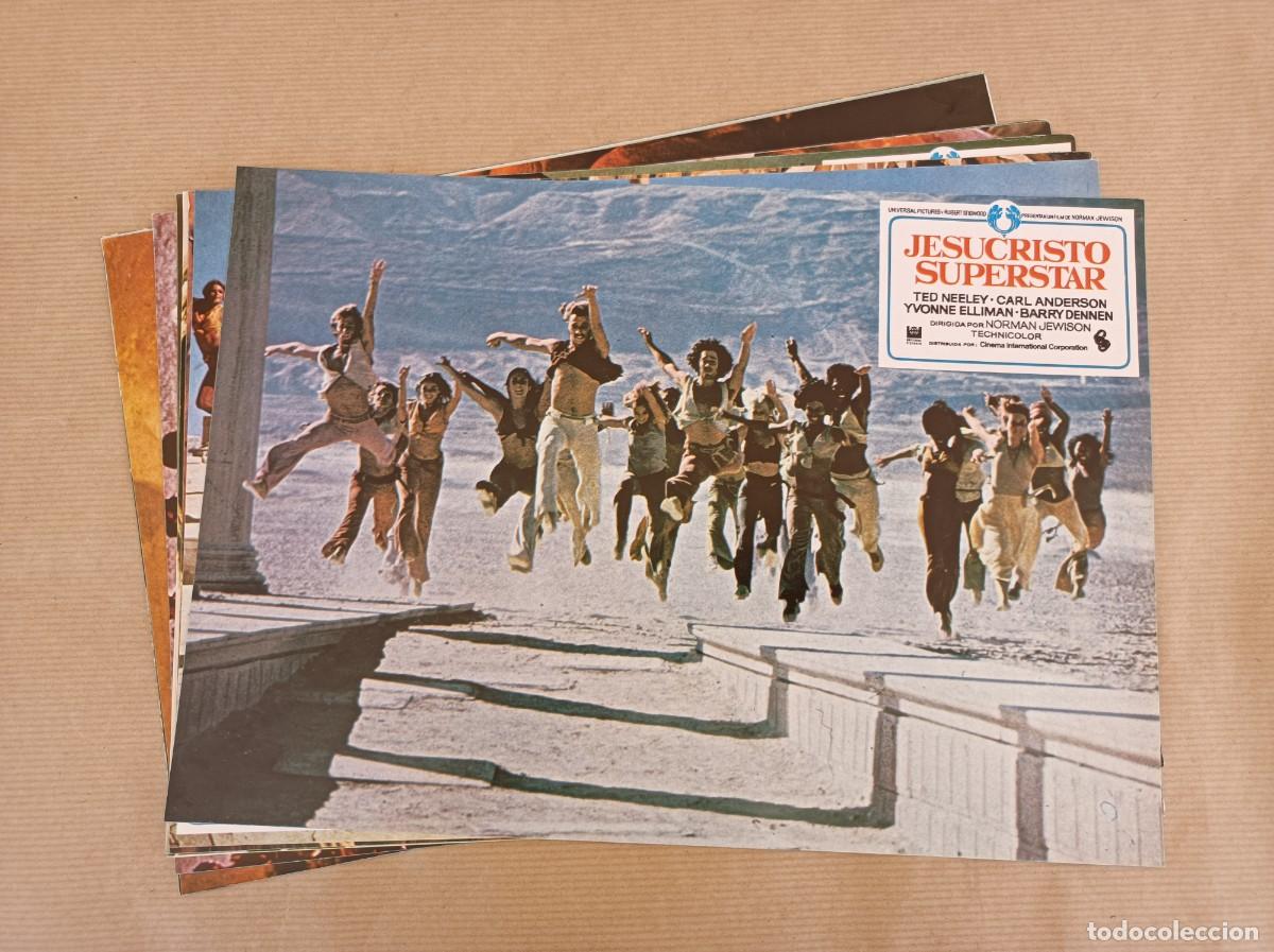 Cine: 12 FOTOCROMOS PEL&Iacute;CULA JESUCRISTO SUPERSTAR JUEGO COMPLETO