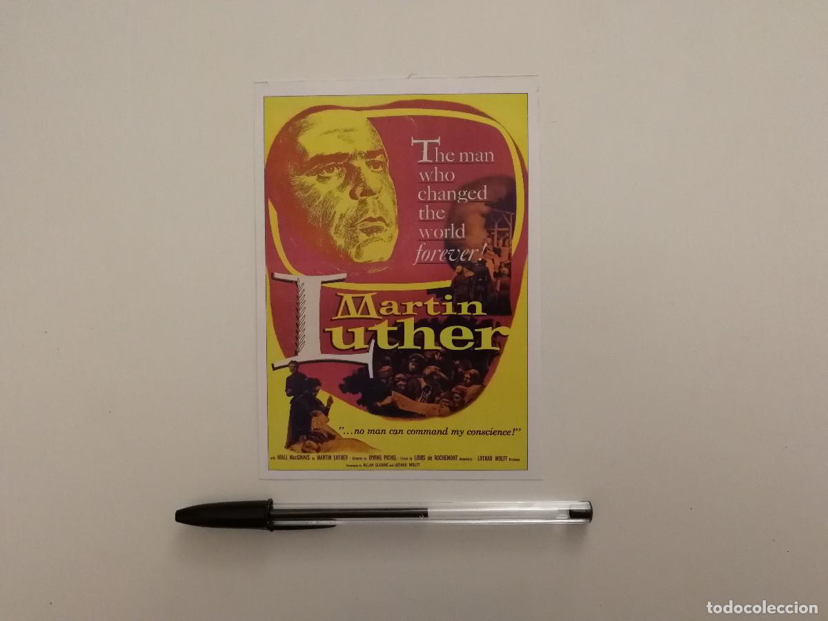 Cine: FICHA COLECCIONABLE -10*15- MARTIN LUTHER - Niall MacGinnis