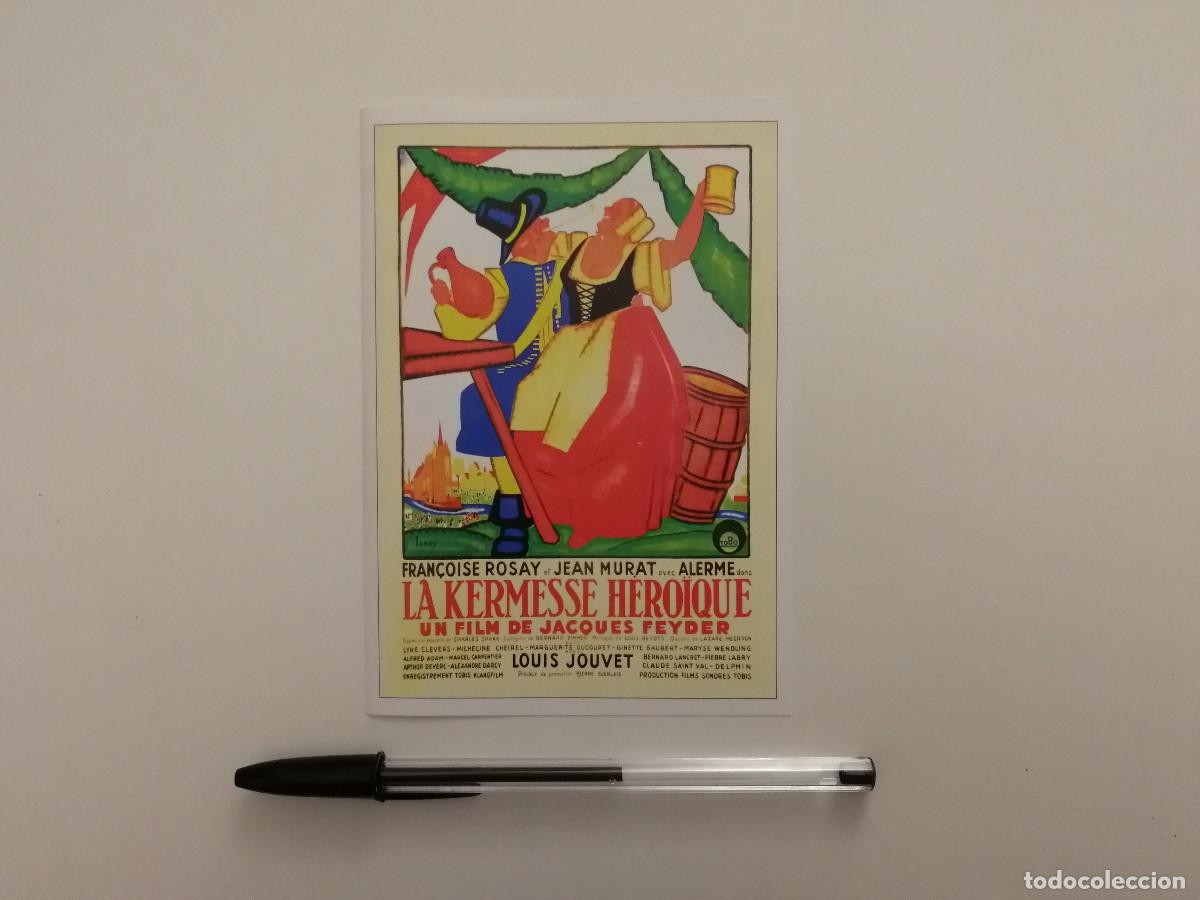Cine: FICHA COLECCIONABLE -10*15- La kermesse heroica - Jacques Feyder