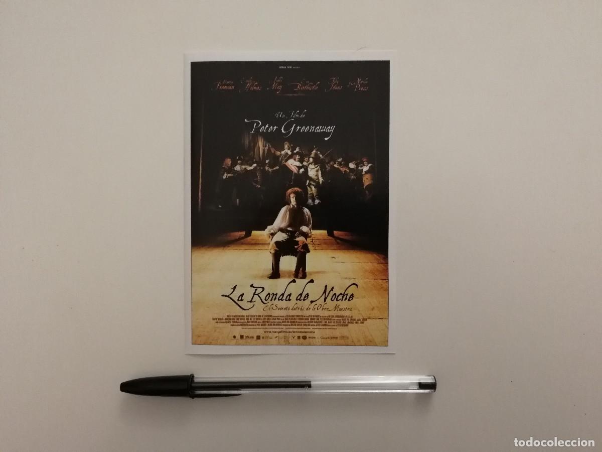 Cine: FICHA COLECCIONABLE -10*15- LA RONDA DE NOCHE - PETER GREENAWAY