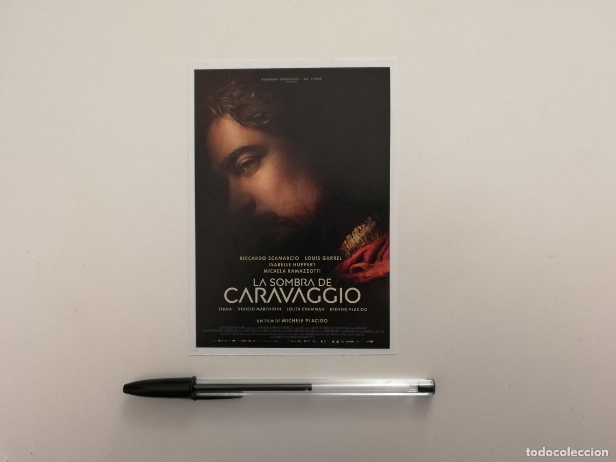 Cine: FICHA COLECCIONABLE -10*15- La sombra de Caravaggio - MICHELE PLACIDO