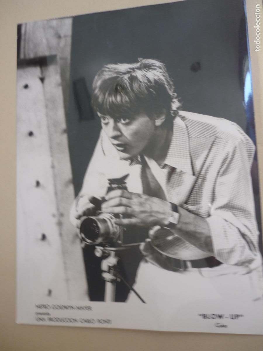 Cine: blow up - foto original b/n - David Hemmings - Michelangelo Antonioni