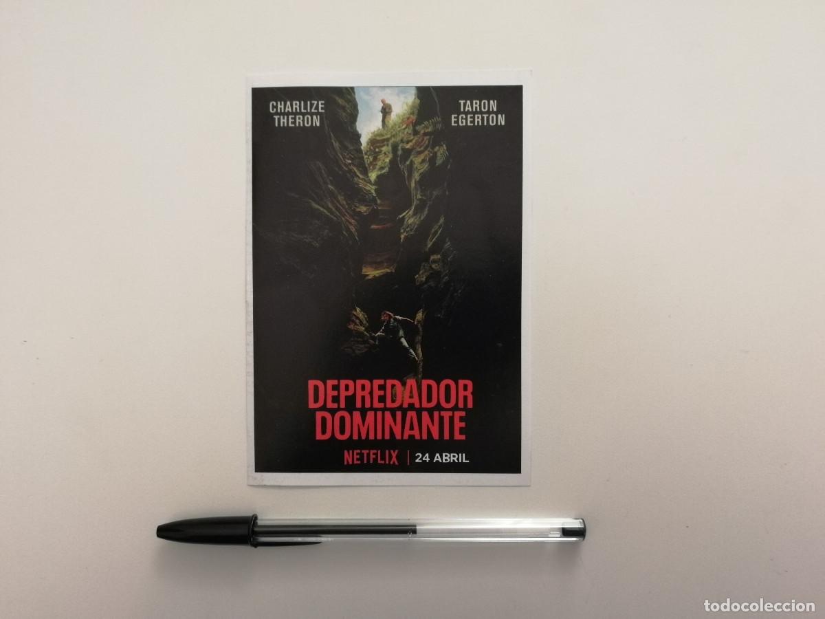 Cine: FICHA COLECCIONABLE -10*15- DEPREDADOR DOMINANTE - CHARLIZE THERON - ERIC BANA - APEX