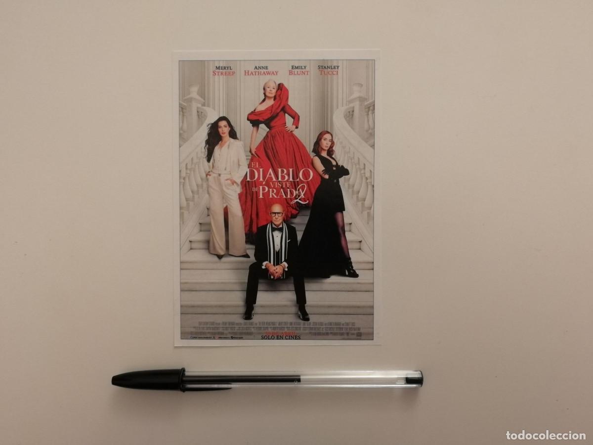 Cine: FICHA COLECCIONABLE -10*15- EL DIABLO SE VISTE DE PRADA 2 - ANNE HATHAWAY - MERYL STREEP-EMILY BLUNT