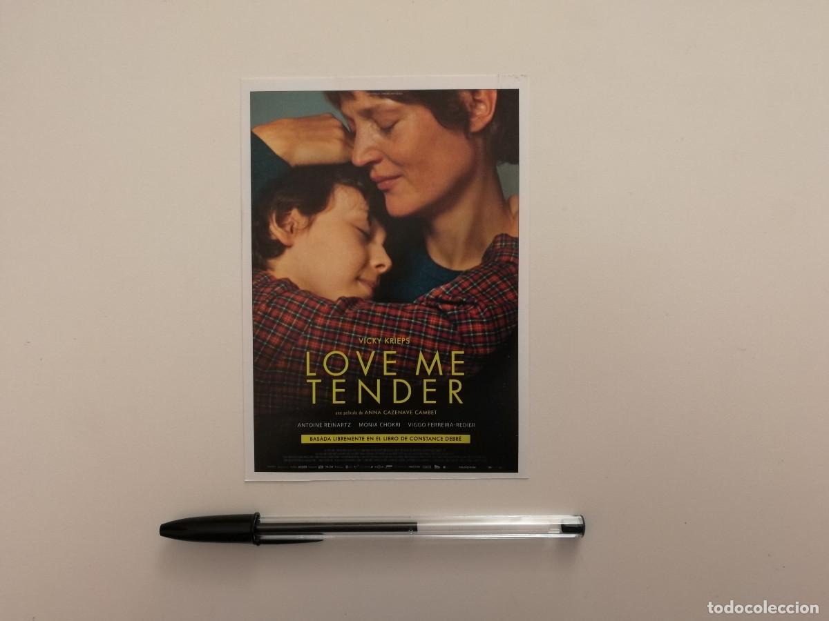 Cine: FICHA COLECCIONABLE -10*15- LOVE ME TENDER - Anna Cazenave Cambet