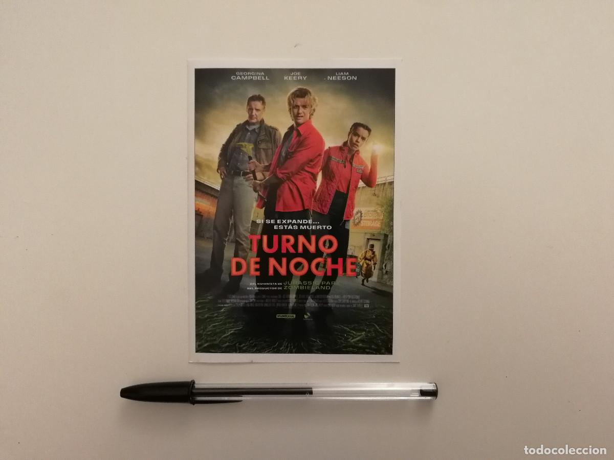 Cine: FICHA COLECCIONABLE -10*15- TURNO DE NOCHE - LIAM NEESON