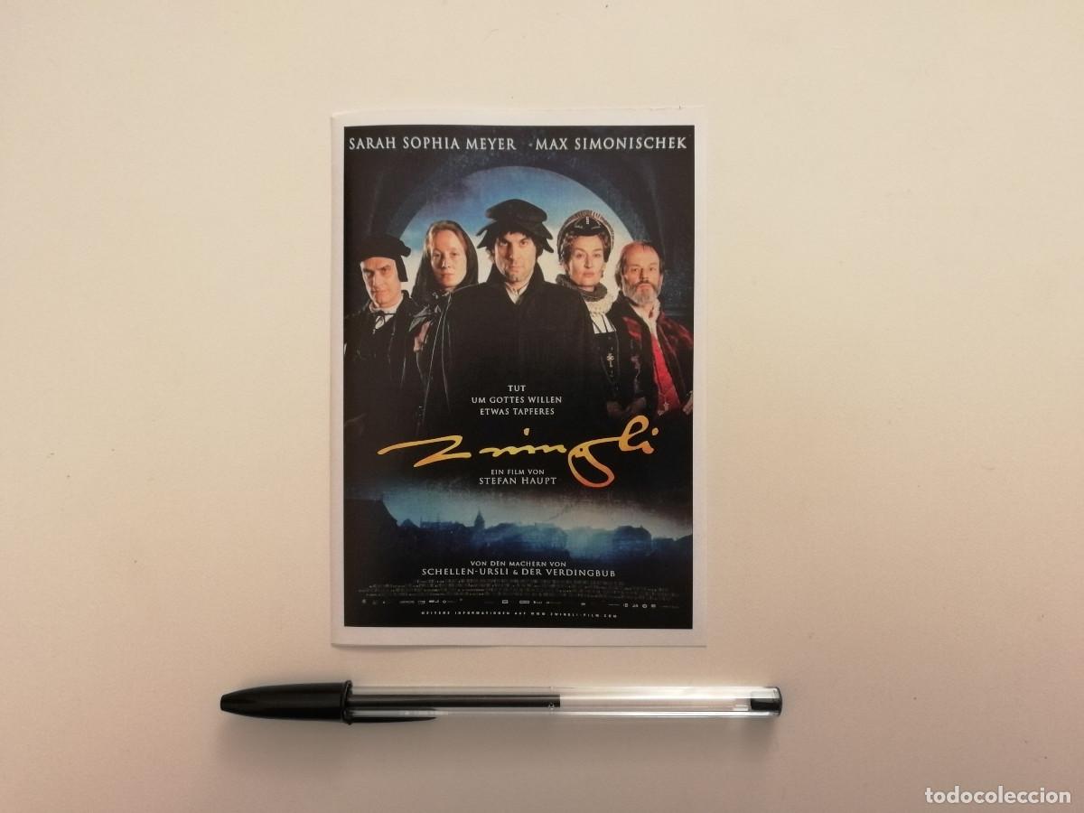 Cine: FICHA COLECCIONABLE -10*15- Zwingli - STEFAN HAUPT