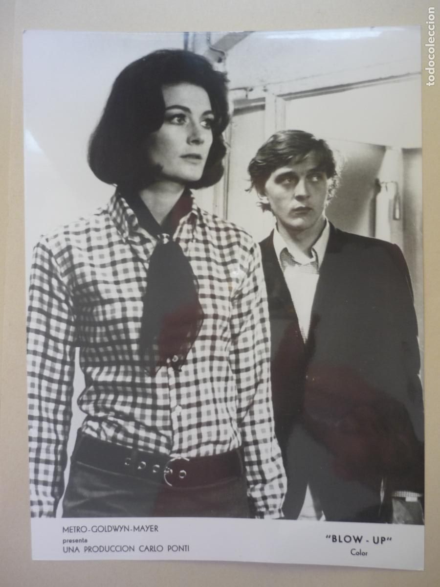 Cine: blow up - foto original b/n - David Hemmings vanessa redgrave - Michelangelo Antonioni