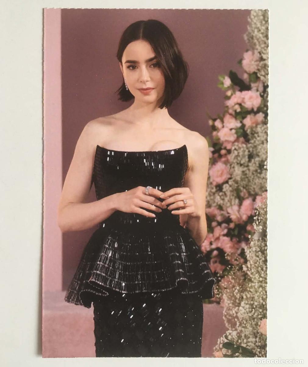 Cine: Lily Collins Emily in Paris Season 4 Premiere Collectible Postcard YouStar Magazine France Movie