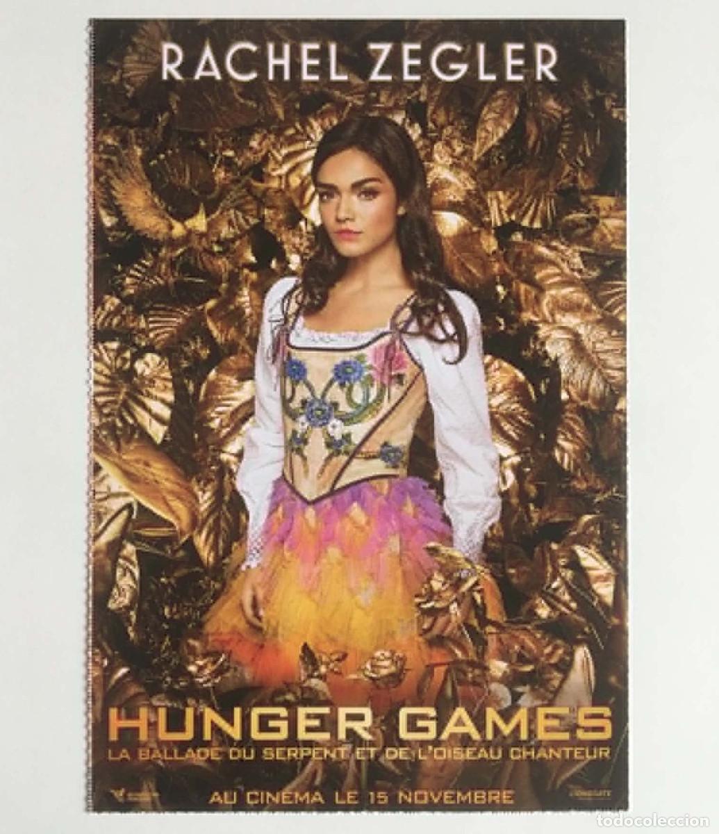 Kino: The Hunger Games Ballad of Songbirds Snakes Rachel Zegler Collectible Card Dream'up Magazine France