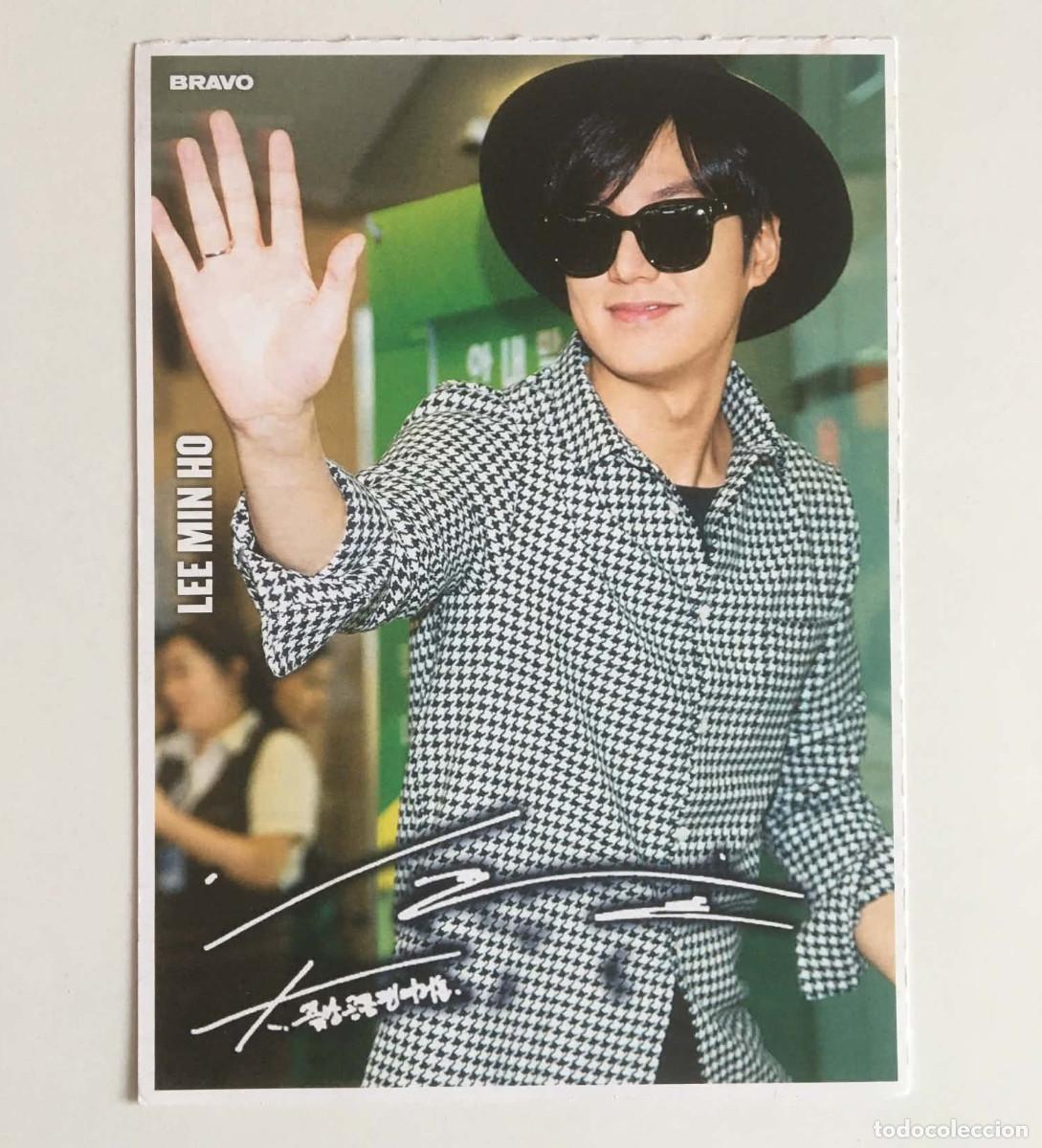 Cine: Lee Min Ho / Iggy Azalea Collectible Autograph Card Bravo Magazine Bulgaria Cinema Music