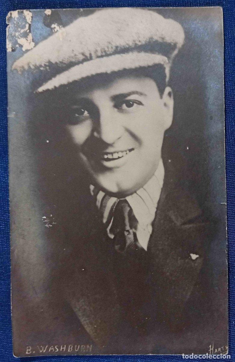 Cine: POSTAL DEL ACTOR. BRYANT WASHBURN. ACTOR ESTADOUNIDENSE. 1889 - 1963.