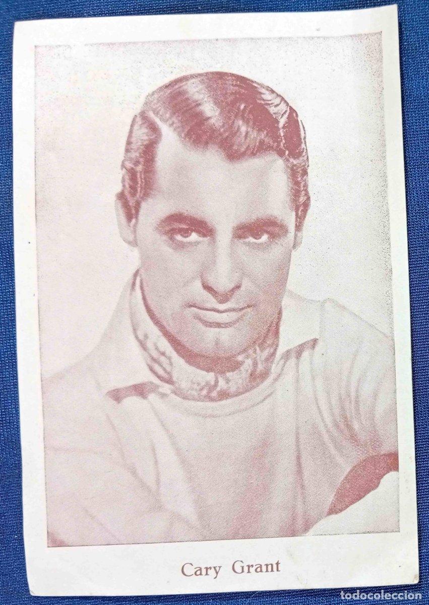 Cine: POSTAL DEL ACTOR. CARY GRANT. FERIA OFICIAL E INTERNACIONAL DE MUESTRAS DE BARCELONA. REGALO DE A...