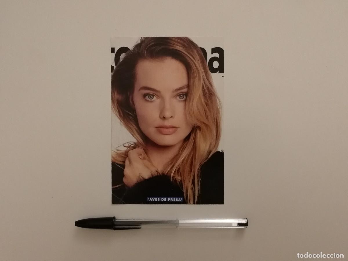 Cine: TARJETA ACARTONADA -10*15- AVES DE PRESA - MARGOT ROBBIE