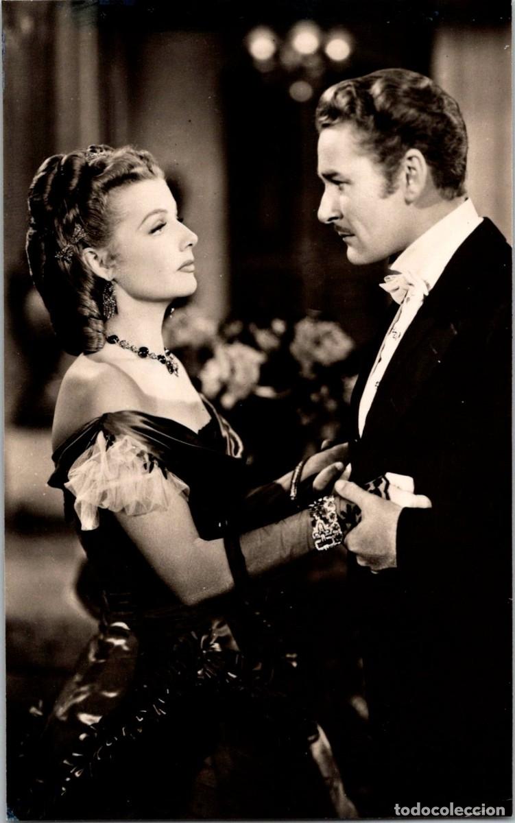 Cine: Ann Sheridan y Errol Flynn - Sin ning&uacute;n dato - 139x87mm - R&iacute;o de Plata