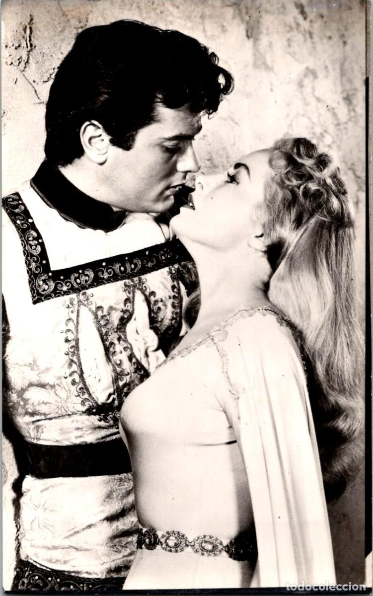 Cine: Janet Leigh y Tony Curtis - Sobe - 136x85mm