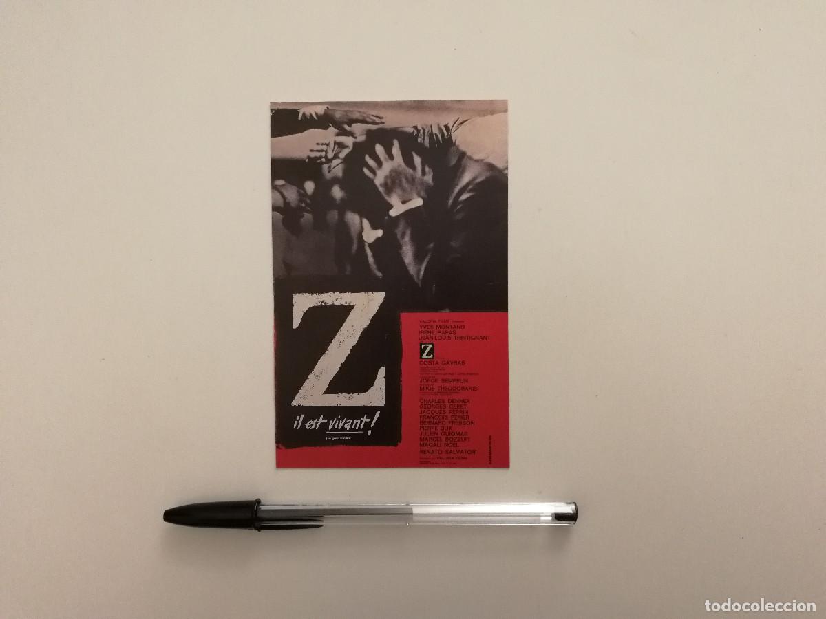 Cine: TARJETA ACARTONADA - Z - THRILLER - Costa-Gavras