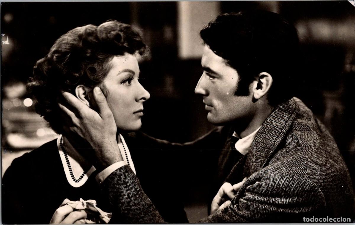 Cine: Greer Garson y Gregory Peck - S&oacute;lo el Valiente - Sin m&aacute;s datos - 137x85mm