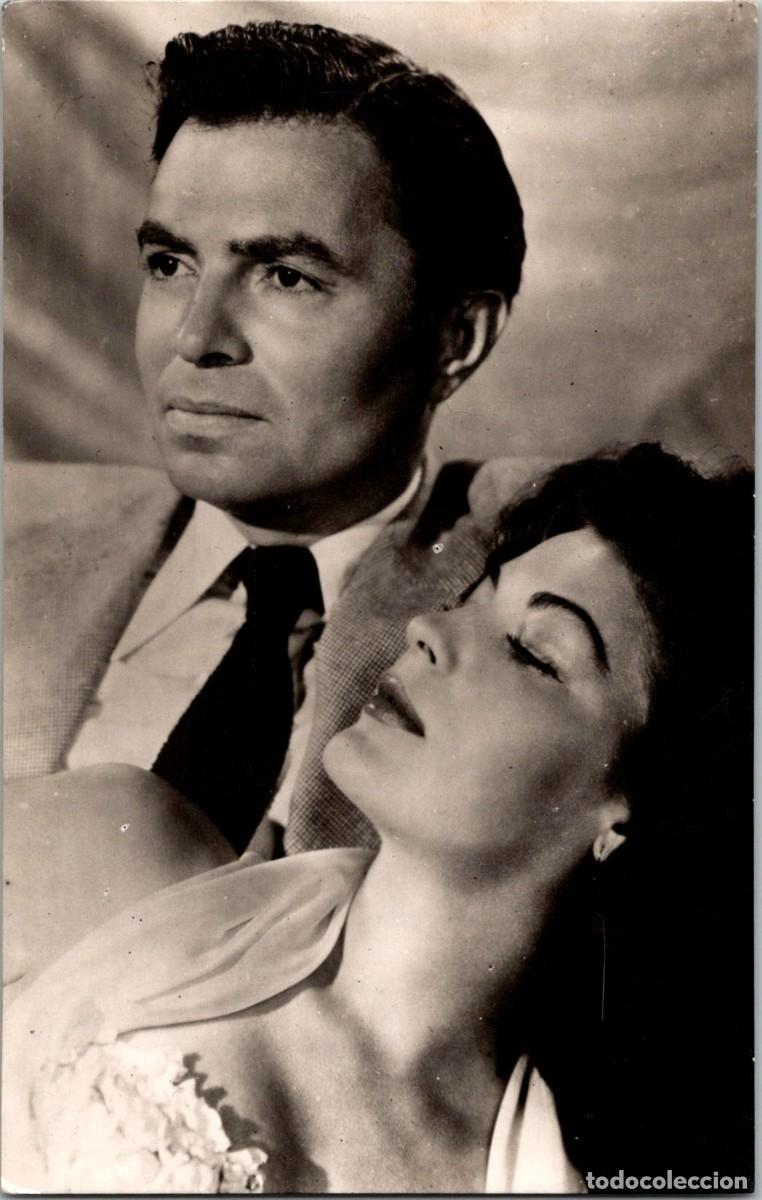 Cine: Ava Gardner y James Mason - Sin datos - 139x88mm - Pandora y el holand&eacute;s errante -Rodada Costa Brava