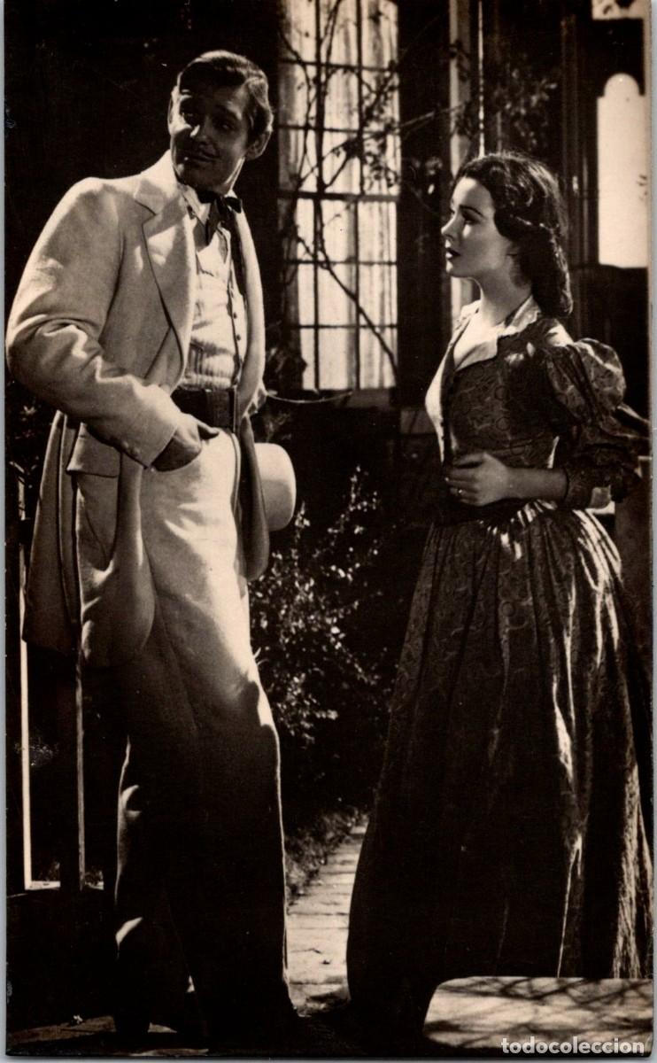 Cine: Clark Gable y Vivien Leigh - Sobe 690 - 139x86mm - Lo que el viento se llev&oacute;