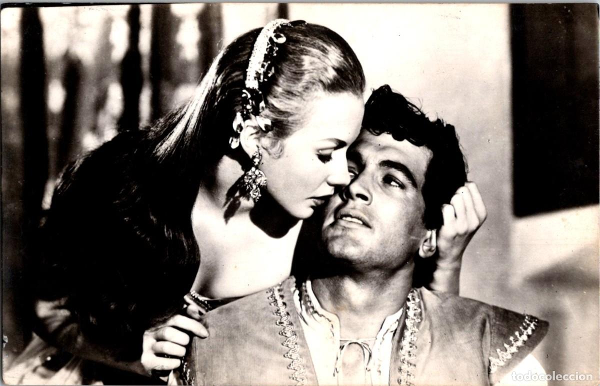 Cine: Rock Hudson y Piper Laurie - Ed. Sobe - 140x90mm - La espada de Damasco