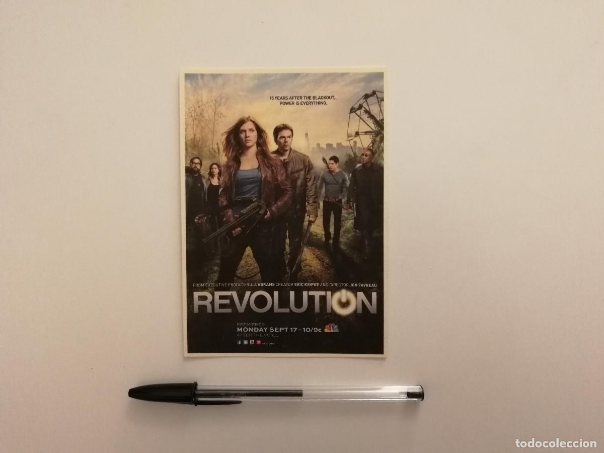 Cine: IMPRESO PAPEL -10*15- REVOLUTION - SERIE TV - CIENCIA FICCION - J.J. Abrams