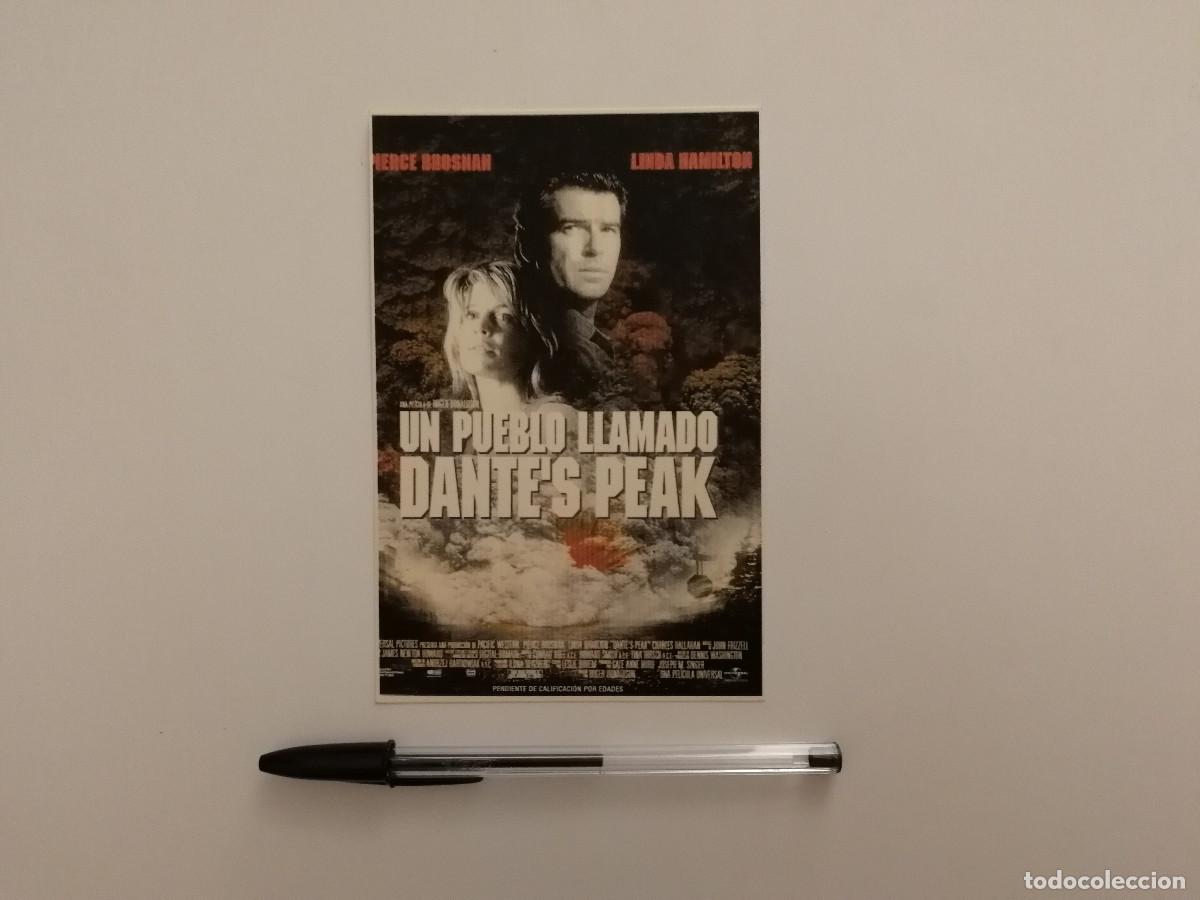 Cine: IMPRESO PAPEL -10*15- Un pueblo llamado Dante's Peak - CINE CATASTROFES - Pierce Brosnan