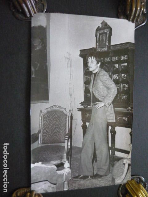 Cine: JACQUEZ PERRIN ACTOR ANTIGUA FOTOGRAFIA ORIGINAL 14,5 X 23 CM