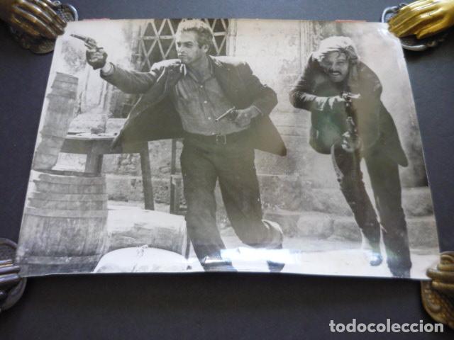 Cine: ROBERT REDFORD Y PAUL NEWMAN ACTORES FOTOGRAFIA 18 X 24 CM