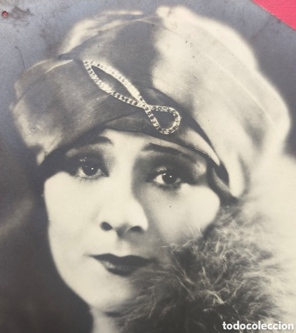Cine: IRENE RICH ACTRIZ POSTAL FOTOGR&Aacute;FICA SAL&Oacute;N KURSAAL BARCELONA C. 1920