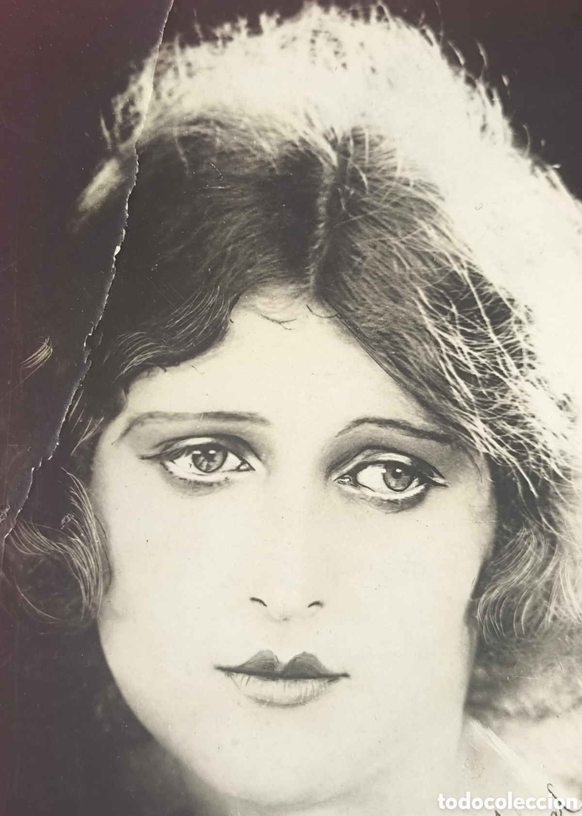 Cine: LEE PARRY ACTRIZ POSTAL FOTOGR&Aacute;FICA SAL&Oacute;N KURSAAL BARCELONA C. 1920