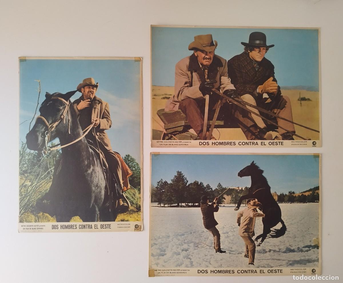 Cine: Dos hombres contra el Oeste - Wild Rovers (1971) Blake Edwards 3 Fotocromos originales