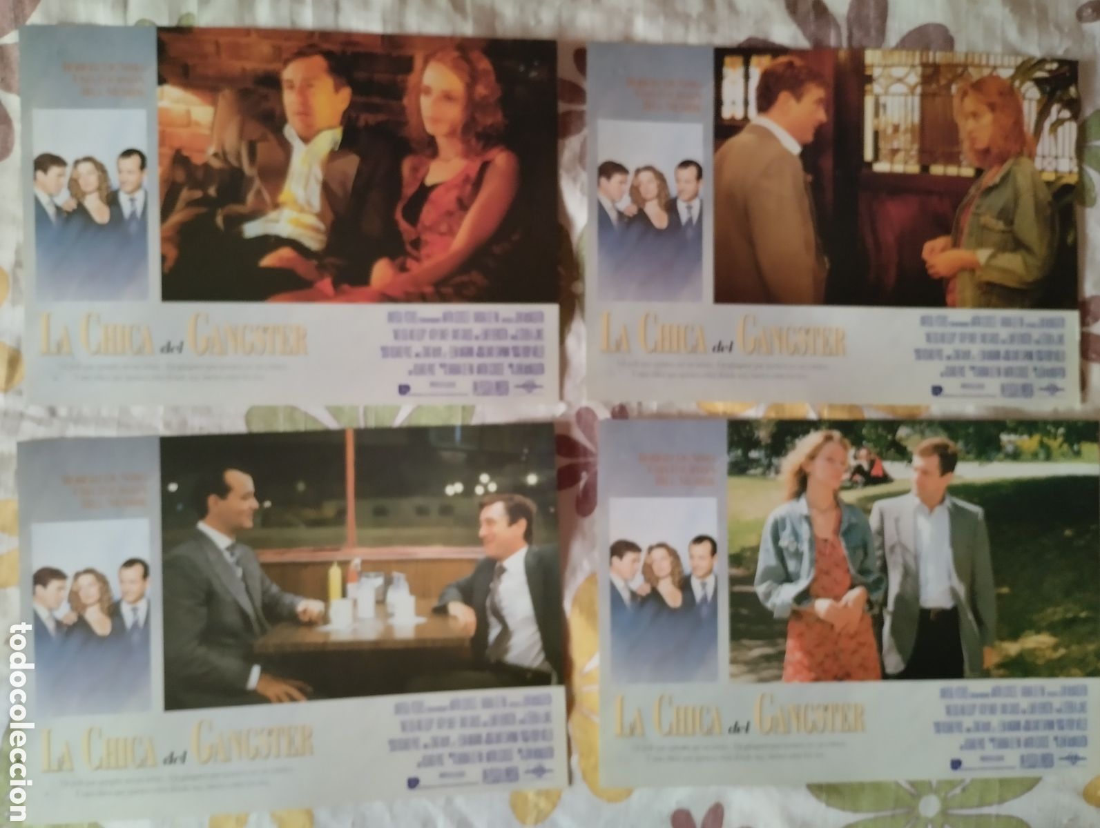 Cine: 12 FOTOCROMOS - LA CHICA DEL GANSTERS - SET COMPLETO