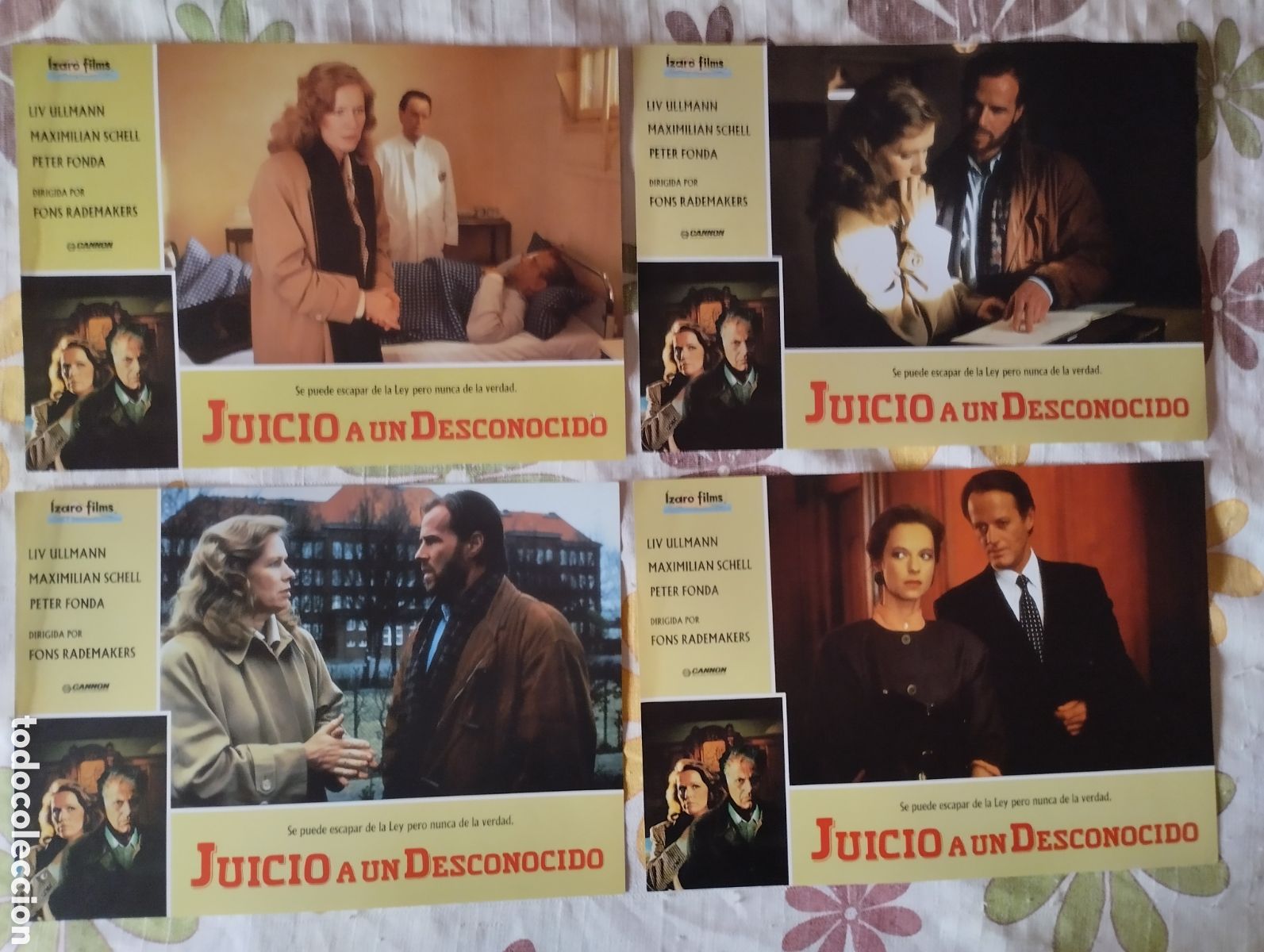 Cine: 8 FOTOCROMOS - JUICIO A UN DESCONOCIDO