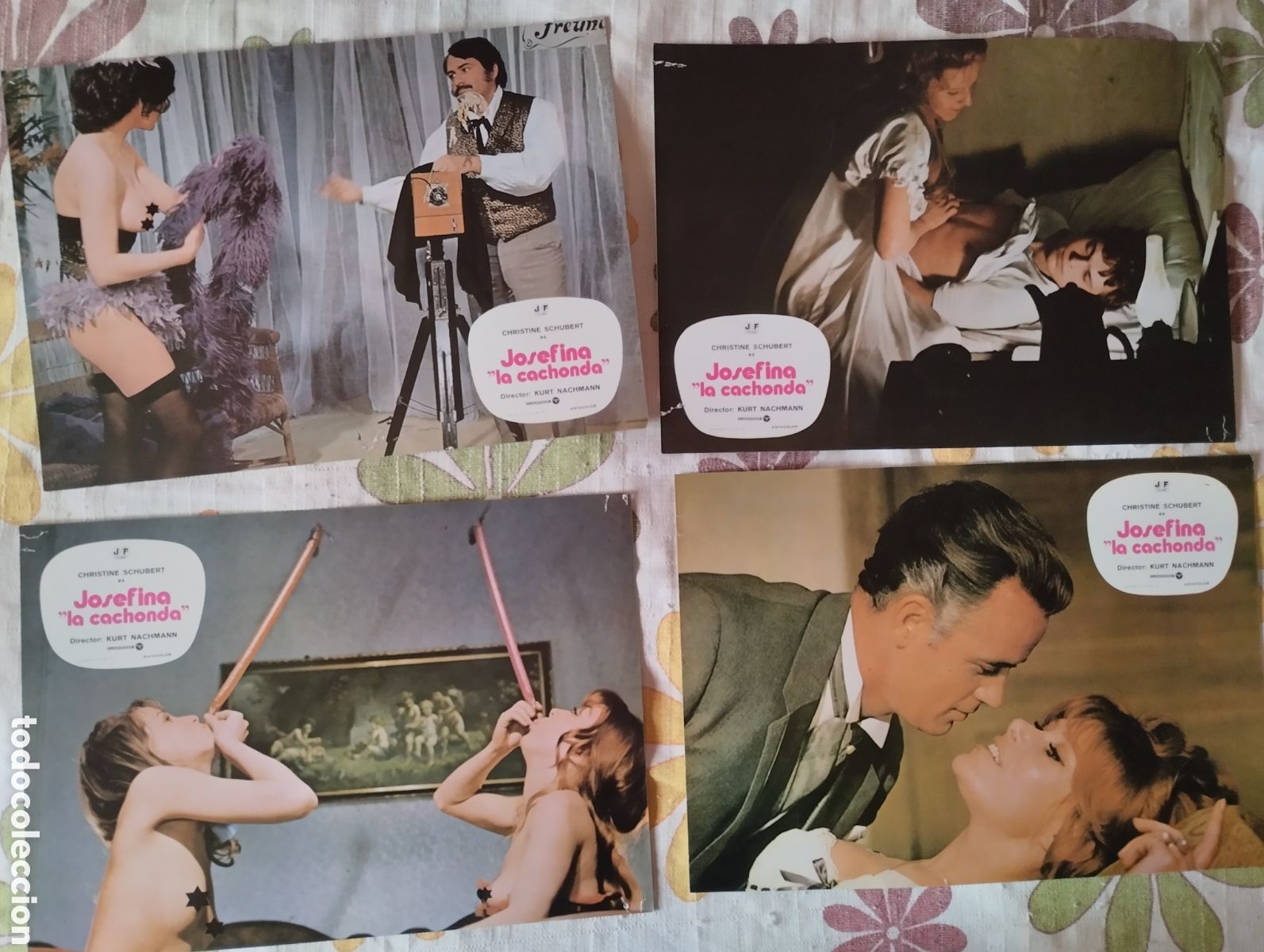 Cine: 12 FOTOCROMOS - JOSEFINA LA CACHONDA - SET COMPLETO