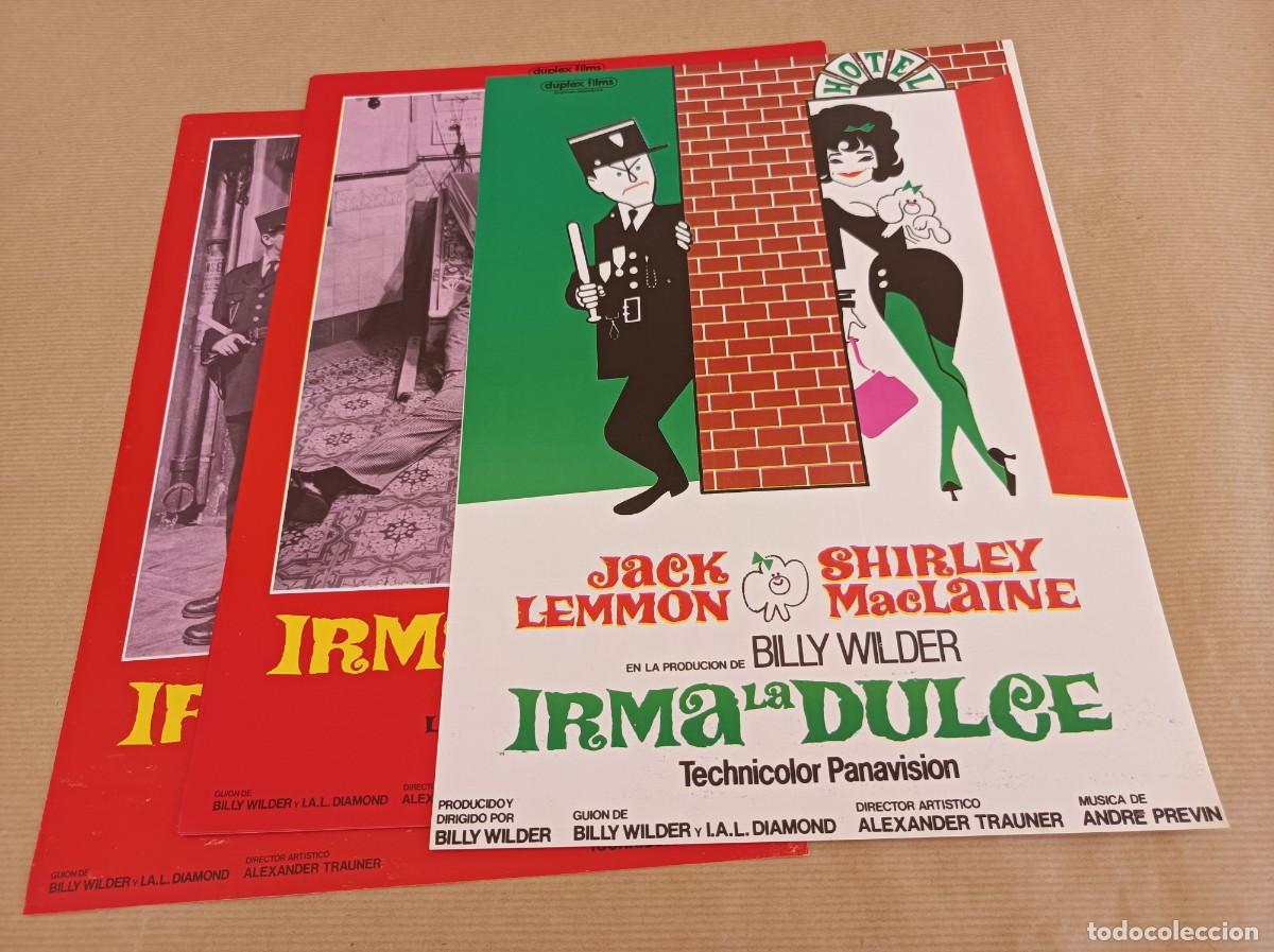 Cine: 12 FOTOCROMOS PEL&Iacute;CULA IRMA LA DULCE JUEGO COMPLETO LOTE 2