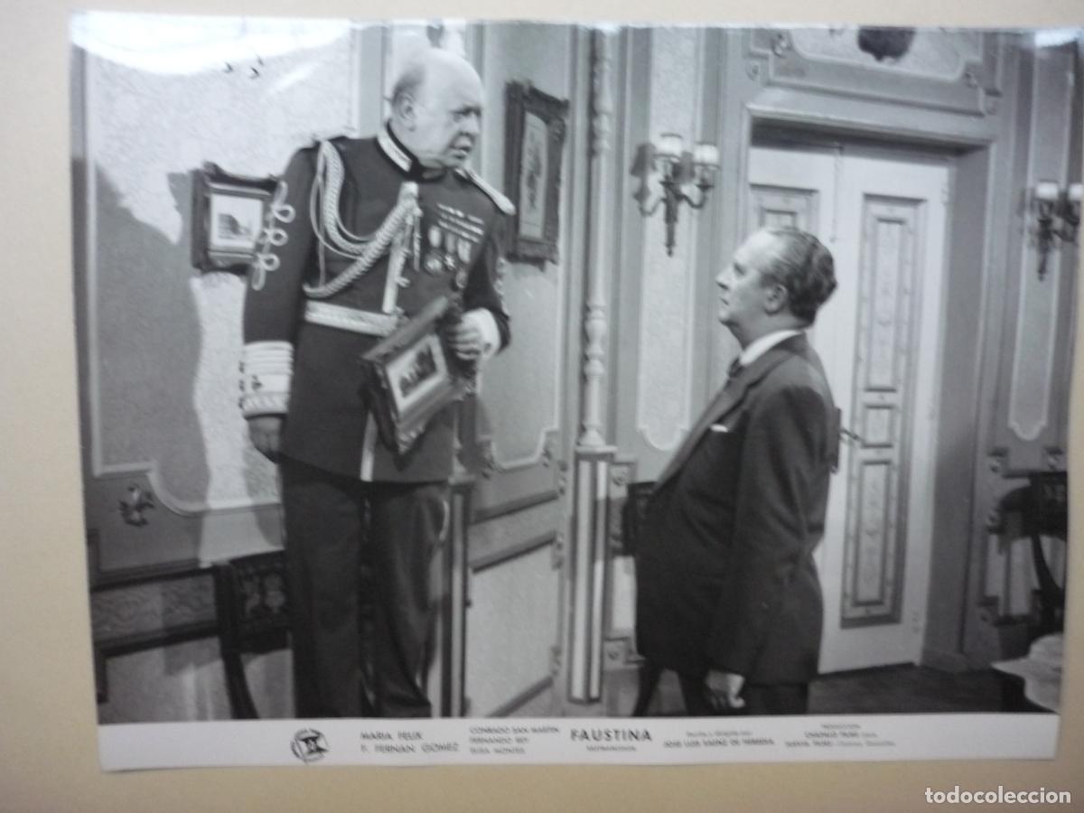 Cine: faustina - foto original b/n - julio sanjuan - Jos&eacute; Luis S&aacute;enz de Heredia