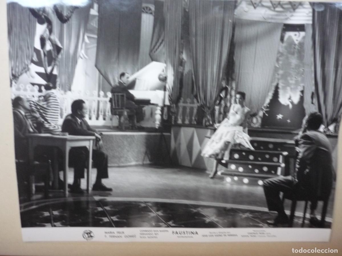 Cine: faustina - foto original b/n - maria felix - Jos&eacute; Luis S&aacute;enz de Heredia cine espa&ntilde;ol