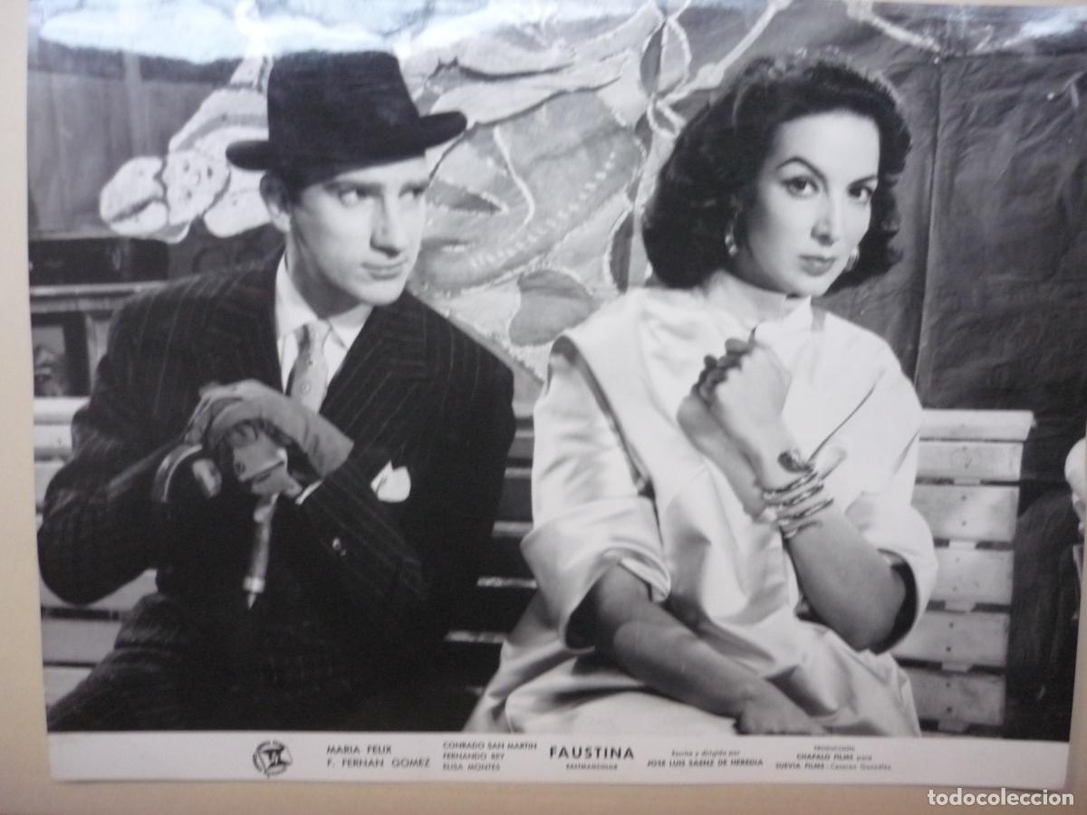Cine: faustina - foto original b/n - maria felix fernando fernan gomez - Jos&eacute; Luis S&aacute;enz de Heredia