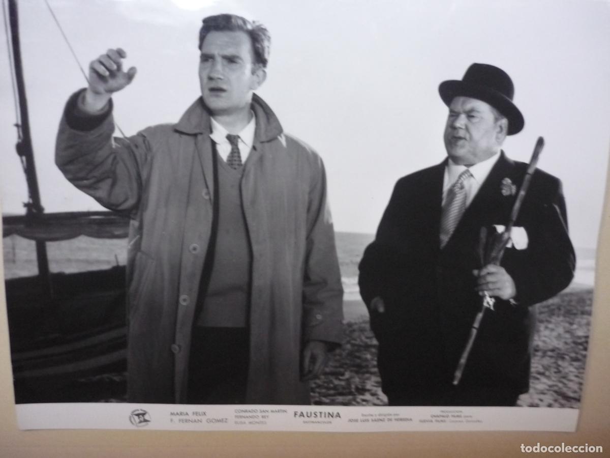 Cine: faustina - foto original b/n - fernando fernan gomez - Jos&eacute; Luis S&aacute;enz de Heredia