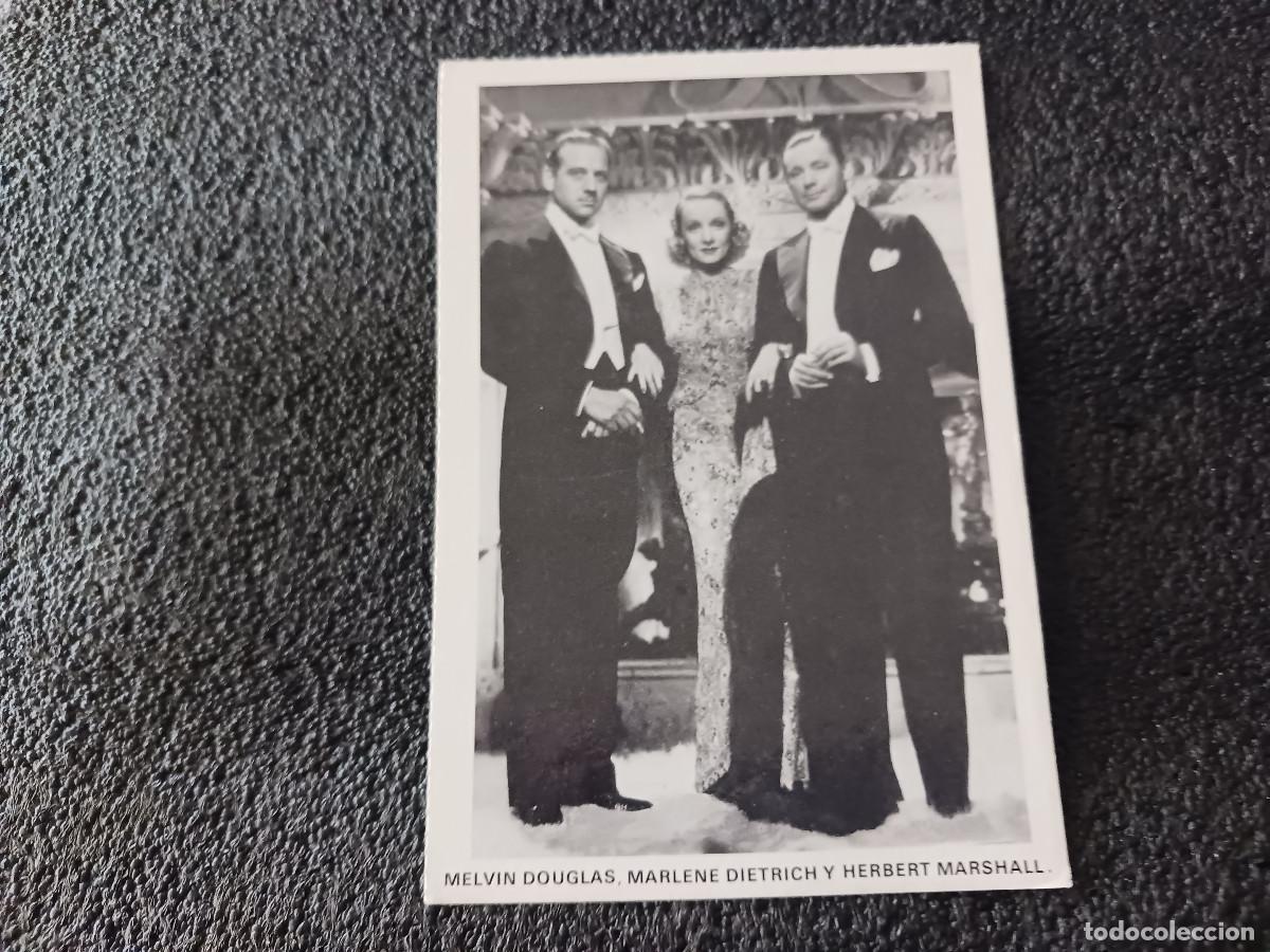 Cine: melvin douglas marlene dietrich y herbert marshall, ed. antalbe