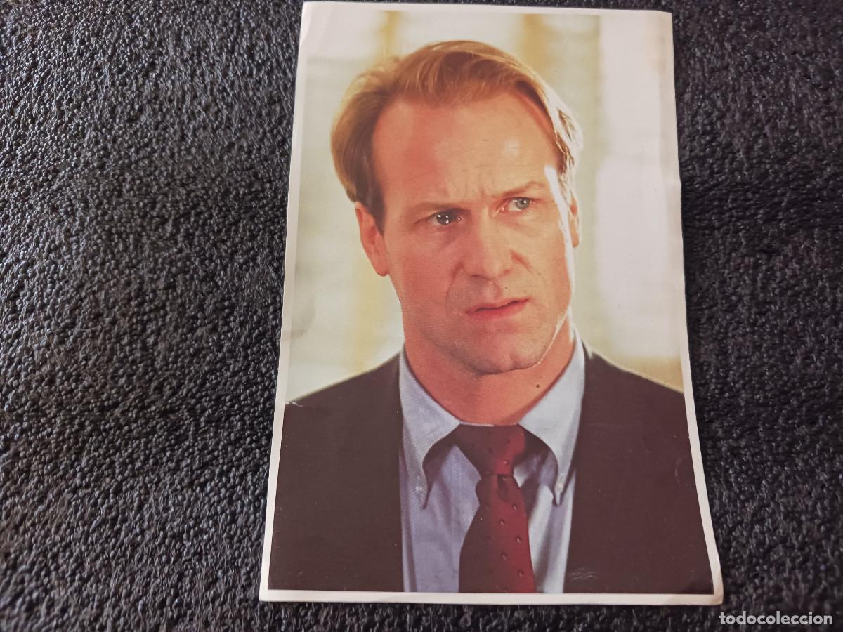 Cine: lamina papel fino, tama&ntilde;o postal, ficha de william hurt
