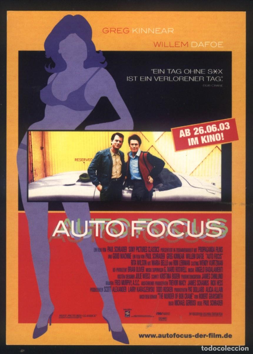 Cine: Q-12031- Auto Focus (Autofocus) (Desenfocado) Greg Kinnear - Willem Dafoe - Rita Wilson